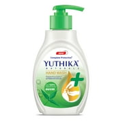Yuthika Naturals Complete Protection Hand Wash with 100% Natural Extracts for Hand Hygiene & Germ Protection with PH Balanced Formula Bottle Pack, 200ml Neem