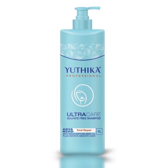 Yuthika Pro Ultracare Sulphate Free Shampoo For Women & Men| Damage & Dry Hair | 1000ml / 33.81 Oz