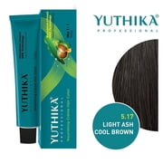 Yuthika Professional Creme Hair Color 100gram / 3.52 Oz, Light Ash Cool Brown 5.17