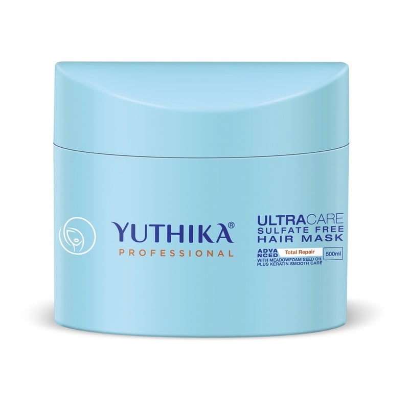 Yuthika Professional Ultracare Sulphate Free Hair Mask For Women & Men| Damage & Dry Hair | 500ml / 16.90 Oz