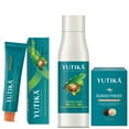 thumbnail image 1 of Yuthika Combo Hair Colorant Tube 100gm Light Beige Blonde 8.13 + Hair Developer 30 Vol 250ml + Blonder Powder 60gm, 1 of 8