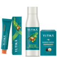 thumbnail image 1 of Yuthika Combo Hair Colorant Tube 100gm Light Golden Brown 5.3 + Hair Developer 30 Vol 250ml + Blonder Powder 60gm, 1 of 8