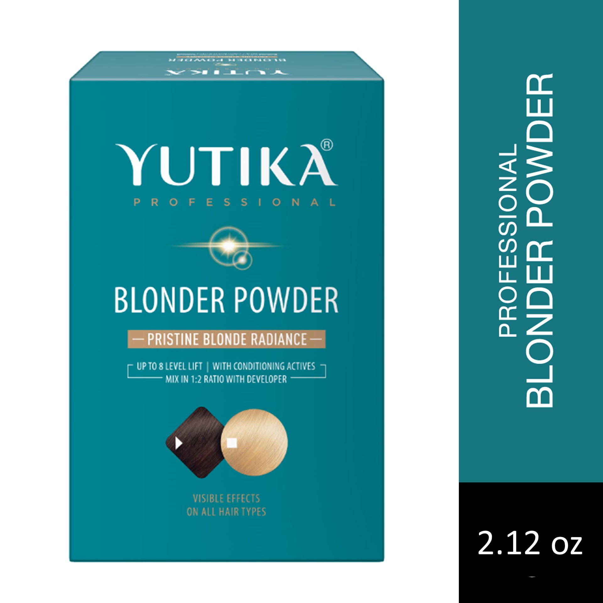 Yutika Professional Blonder Bleach Powder Hair Lightener, Lightening