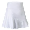 thumbnail image 1 of YUTK Long Skirt for Women - Women's Sports Short Skirt Loose Fake Two-Piece Anti-Peep and Quick-Drying Running Fitness Culottes Tennis Skirt White S, 1 of 3