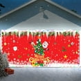 Yutnsbel 7 X 16 Ft Christmas Garage Door Banner Christmas Decoration