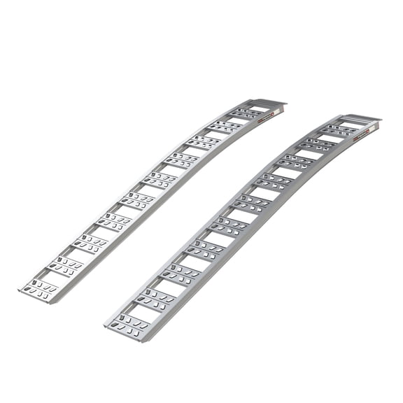 YUTRAX 90 Heavy-Duty Arched Ramps, High-Strength Extruded Aluminum, 3000 lb. Load Capacity, YR501