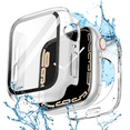 thumbnail image 1 of Yuugeen 2 in 1 Waterproof Case, Apple Watch Series Tempered Glass Screen Protector, 44mm, SE44, 1 of 5