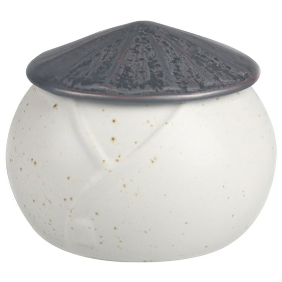 Yuungoou Bouillon Cups, French Onion Soup Bowls With Handles, French Onion Soup Crocks Oven Safe, Microwave Soup Bowl With Lid, Soup Mug-White-11x11x10cm, 500ml