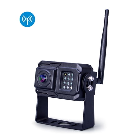Yuwei High Definition Digital Wireless Backup Camera, Black, IP69K Waterproof