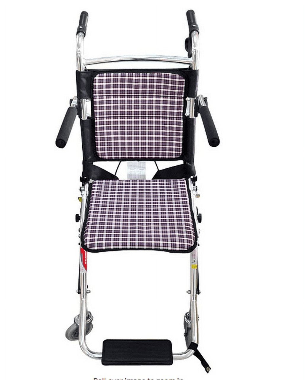 Yuwell Ultra Lightweight Transport Wheelchair for The Elderly and