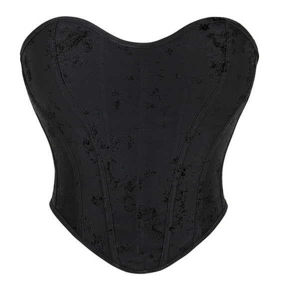 Yuwull Corset Top Womens Bustier Tops For Women Blacj Corset Top For Woemn