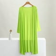 thumbnail image 1 of Yuwull Cotton Cardigans For Women Women Plus Size Long Open Front Drape Maxi Cardigan Lightweight Duster Long Sleeve Cardigan Fall, 1 of 6