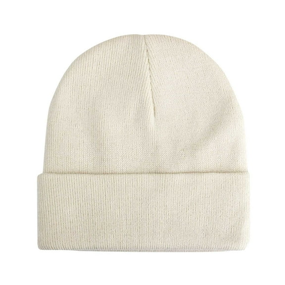 Yuwull Men Women Fleece Lined Beanie Warm Winter Caps Unisex Fashion Knit Cuffed Cap