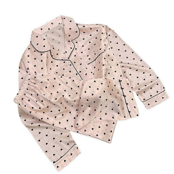 Yuwull Pajama Sets Floral Print, Long Sleeve button up Pajamas Set For Women Soft Sleepwear Pjs 2 Piece Loungeswear