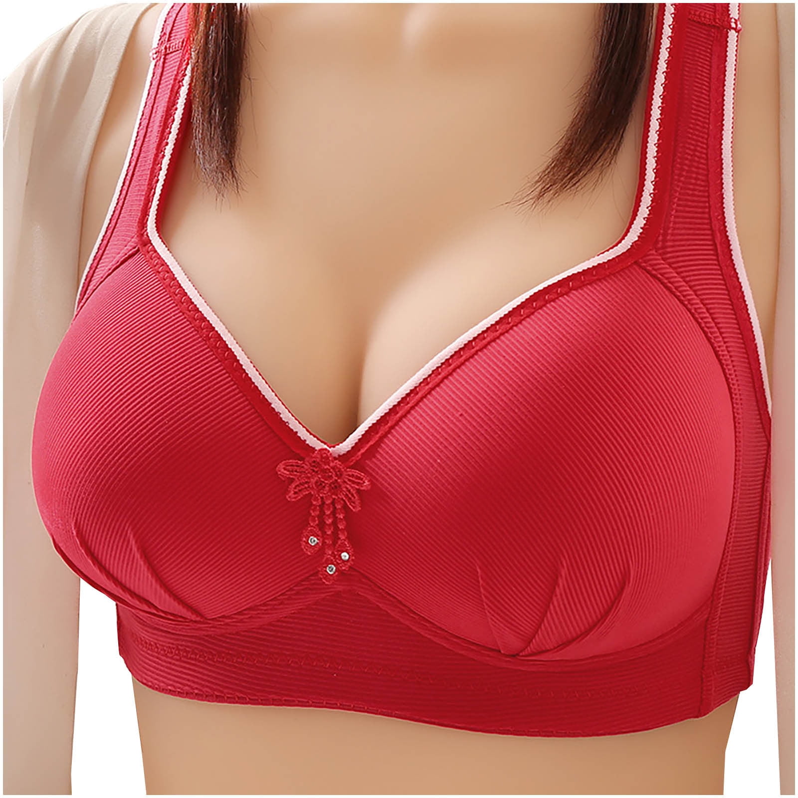 Yuwull Plus Size Sports Bras For Women Womens Comfort Full Coverage Wireless Bra Women Bra 1676