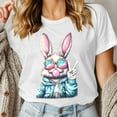 thumbnail image 1 of Yuwull Summer Tops Women'S Tops Women'S Fashion Christma Printed T-Shirt 3/4 Sleeves Blouse Round Neck Casual Y2K Tops On ClearanceXL, 1 of 6
