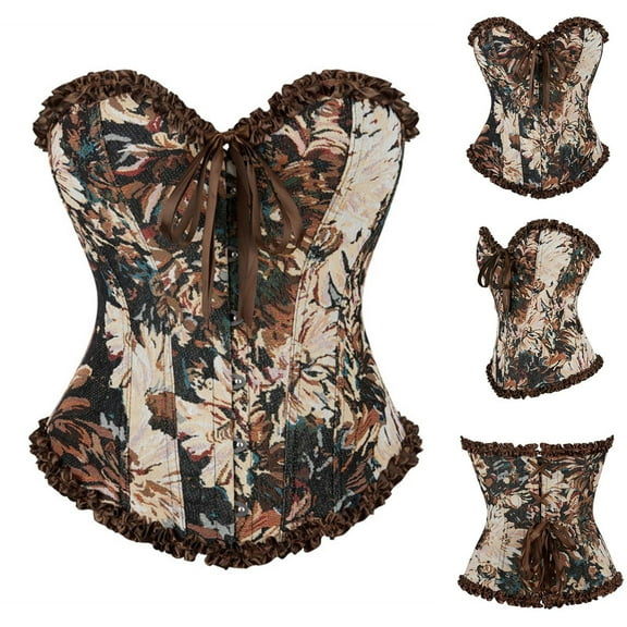 Yuwull Tank Tops For Woemn Women'S Sexy Strapless Bustier Going Out Tube Tops Party Boned Bodyshaper Corset Crop Top