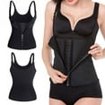 thumbnail image 1 of Yuwull Waist Trainer Corset Zipper Tummys Control Shapewear Breathable Waist Cincher For Women Body Shaper Sport Girdle Plus Size Corset For Women, 1 of 8