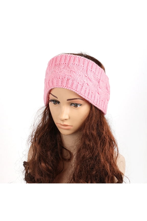 Winter Headbands For Women , Ear Warmers For Women Headband Knit Thick Fleece Lined, Cold Weather Warm Ear Muffs(Many Color)