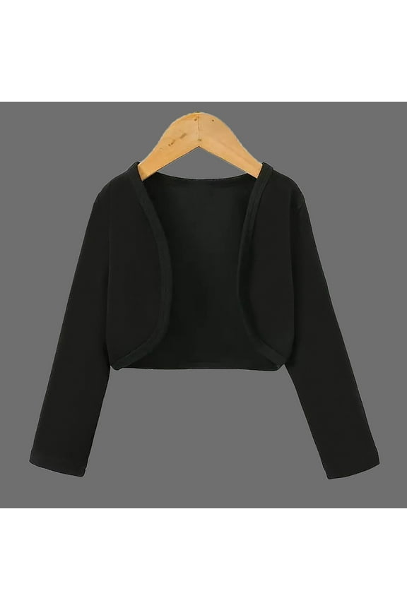 Women'S Cardigan Crop Blazer Long Sleeve Blouse Black Suit Jacket With Dress White Blazer For Women