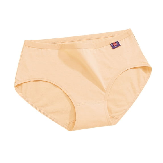Yuwull Women'S Cotton Basic Elastic Comfortable Seamless Underwear 100% Cotton Underwear Women Panties Ladies Underwear Panties