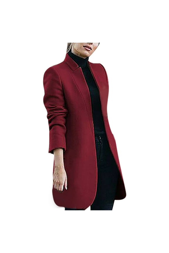 Women's Long Wool Cardigan Sweaters Oversized Fall Dressy Coatigan Light Casual Jackets Knit Winter Coats