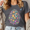 thumbnail image 1 of Gyedtr Womens Tops Going Out Tops Women'S Fashion Christma Printed T-Shirt 3/4 Sleeves Blouse Round Neck Casual Cute Tops For Women L, 1 of 7