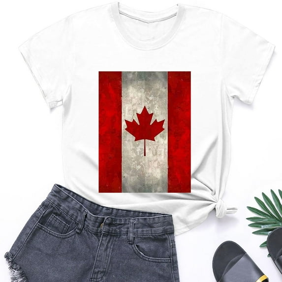 Yuwull Womens Tops Tops For Women Trendy Women Printing Short Sleeve Top Short Sleeve Round Neck Top Shirt Cute Tops For Women 1XL