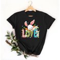 thumbnail image 1 of Yuwull Womens Tops Womens Tops Casual Ladies' Fashion Valentine'S Day Printed Round Neck Short Sleeve Round Neck Top/Shirt Cute Tops For Women On ClearanceL, 1 of 6