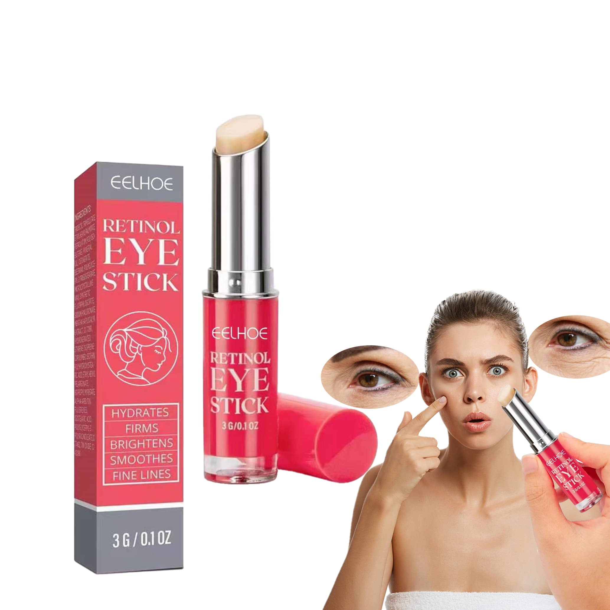 Yuxuan Instant Eye Repair Serum,Retinol Eye Stick, Retinol Eye Cream