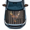 thumbnail image 1 of Yuyamidu 3 PCS Deer Car Hood Covers Protector American Flag Car Front Hood Cover Camo Hunting Auto Exterior Rear View Accessories Removable Side Mirror Covers for Cars Sedans, 1 of 7