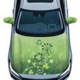 thumbnail image 1 of Yuyamidu 3 PCS Green Leaf Side View Mirror Cover for Car Sedan St. Patrick's Day Exterior Rear View Accessories Stylish Auto Hood Cover Protector Car Bonnet Banner Vehicle Exterior Decoration, 1 of 7