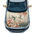 thumbnail image 1 of Yuyamidu 3 PCS Hummingbird Car Hood Cover Protector Flower Car Front Hood Cover Aesthetic Auto Exterior Rear View Accessories Removable Side Mirror Covers for Cars Sedans, 1 of 7