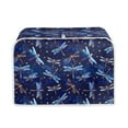 thumbnail image 1 of Yuyamidu 4 Slice Toaster Cover for Kitchen Home Indoor Dragonfly Kitchen Broiler Appliance Organizer Bag Wide Slot Bread Toaster Oven Protection Cover, Sturdy Foldable, 1 of 7