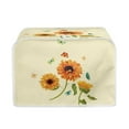 thumbnail image 1 of Yuyamidu 4-Slice Toaster Cover Sunflower Wide Slot Bread Machine Dust Cover Stain Resistant Appliance Cover for Kitchen Home Butterfly Oven Dustproof Cover, Yellow, 1 of 7