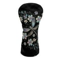 thumbnail image 1 of Yuyamidu Aesthetic Dragonfly Golf Club Head Covers Floral PU Leather Golf Head Covers Driver Headcover, Fairway Wood Head Cover, Golf Hybrid Head Cover, 1 of 7
