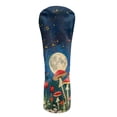 thumbnail image 1 of Yuyamidu Aesthetic Mushroom Golf Club Head Covers for Drivers, Fairway Woods, and Hybrids, Waterproof Leather Head Covers Starry Sky Golf Headcover with Soft Lining, 1 of 8