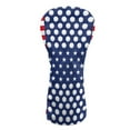 thumbnail image 1 of Yuyamidu American Flag Golf Head Covers Golf Ball Golf Club Head Cover for Driver Fairway Wood Hybrid, Waterproof Leather, 1 of 8