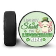 thumbnail image 1 of Yuyamidu Axolotl Spare Tire Covers for RV Trailers Wheel Protectors Green Leaf Tyre Covers Dustproof Wheel Covers St. Patrick's Day Auto Accessory, 1 of 5