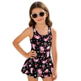 thumbnail image 1 of Yuyamidu Axolotl Strawberry Girls Tankini Swimsutis Size 8-9Y Sleeveless Swimdress Skirted Bathing Suit Summer Beach Swimwear Kids Hawaiian Swimming Wear, 1 of 7
