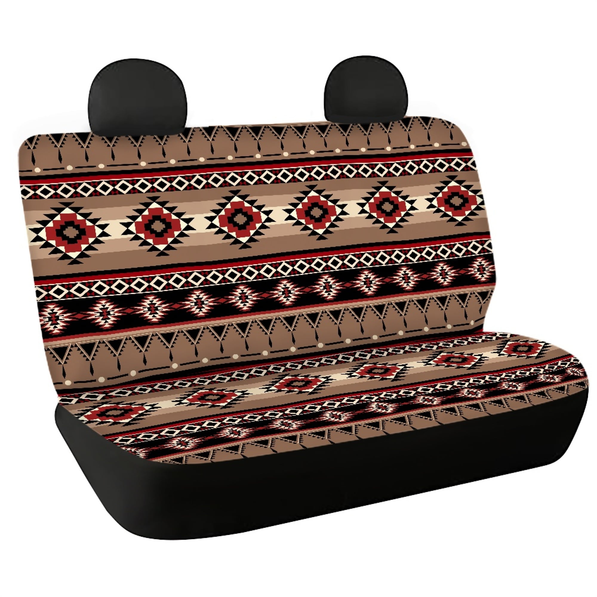 Yuyamidu Aztec African Tribal Back Seat Cover Set of 2 Universal Back ...