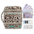 thumbnail image 1 of Yuyamidu Aztec Bible Covers for Women Cow Print Quilted Bible Case with Handle and Zipper Pocket Fashion Lightweight Christian Gifts for Church Study, 1 of 8