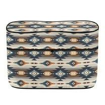 Yuyamidu Aztec Ethnic Gemoetric RV Propane Tank Cover, Double 20 LB Propane Tank Cover Table with Zipper, Waterproof Gas Cylinder Protection for RV, Travel Trailer, Camper