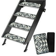 thumbnail image 1 of Yuyamidu Aztec Ethnic Gemoetric RV Step Covers 4 Pack Camper Step Cover Universal RV Step Rug RV Step Carpet RV Stair Covers for Travel Trailers, Motorhome, 1 of 7