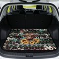thumbnail image 1 of Yuyamidu Aztec Highland Cow Car Trunk Mat 29x39 Inch, Non-Slip Rear Cargo Liner Universal Fit for SUV Sedan Truck, Stain Resistant Machine Washable Vehicle Interior Decor, 1 of 7