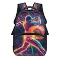 thumbnail image 1 of Yuyamidu Baseball Book Bags Primary School Bag Children Backpacks 17 Inch Schoolbag for School Girls 4th Grade Boys 8-10, 1 of 7