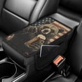 thumbnail image 1 of Yuyamidu Bear Center Console Armrest Covers for Cars Trucks SUVs American Flag Auto Armrest Cover Pad Universal Center Console Cover Pad Car Decorative Accessories, 1 of 7