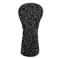 thumbnail image 1 of Yuyamidu Black Leopard Print Golf Club Head Covers for Drivers, Fairway Woods, and Hybrids, Waterproof Leather Head Covers Fashion Golf Headcover with Soft Lining, 1 of 7