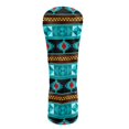 thumbnail image 1 of Yuyamidu Blue Aztec Golf Club Head Covers PU Leather Golf Head Covers Driver Covers Fariway Wood Headcover Hybrid Covers Gemoetric Golf Headcover, 1 of 8