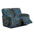 thumbnail image 1 of Yuyamidu Blue Camo Loveseat Recliner Covers 2 Seater Hunting Branch Recliner Loveseat Slipcover with Elastic Edge Washable Furniture Protector, 1 of 8